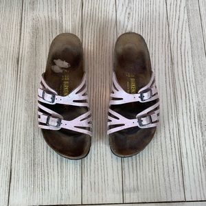 Pink Birkenstock Sandals